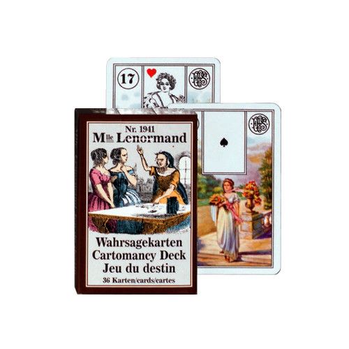 Carti de joc pentru cartomantie Piatnik Jocul Destinului - Mademoiselle Lenormand - BONUS