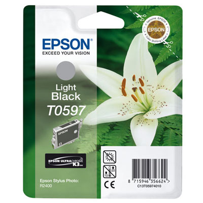 EPSON-T0597--C13T05974010--CARTUS-LIGHT-BLACK