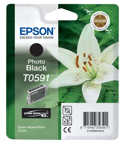 EPSON T0591 (C13T05914010) CARTUS PHOTO BLACK
