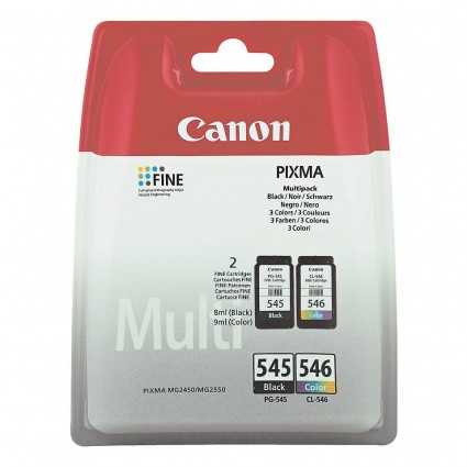 CANON PG-545 CANON CL-546 Combo pack