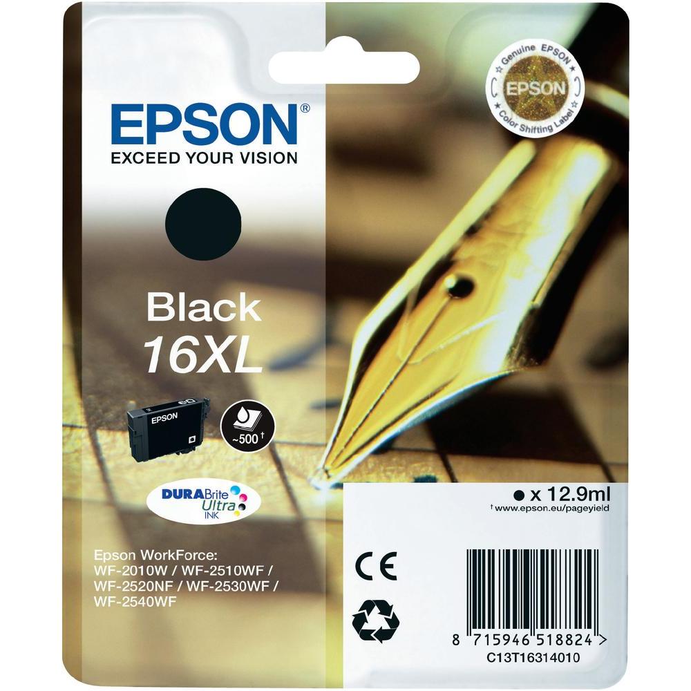 EPSON 16XL (C13T16314012) CARTUS BLACK DE CAPACITATE MARE